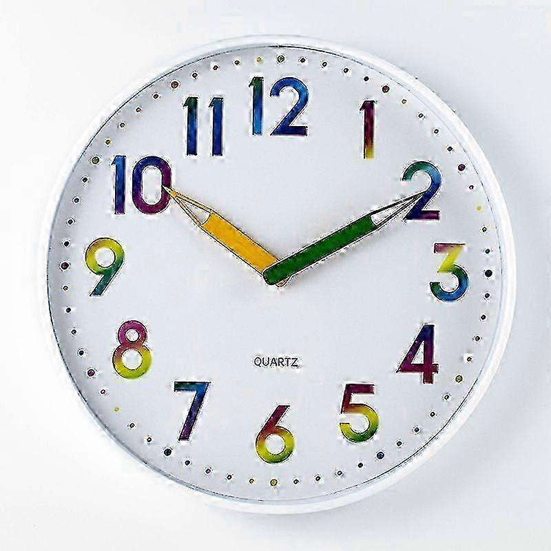 30cm Steam-Resistant Cartoon Clock