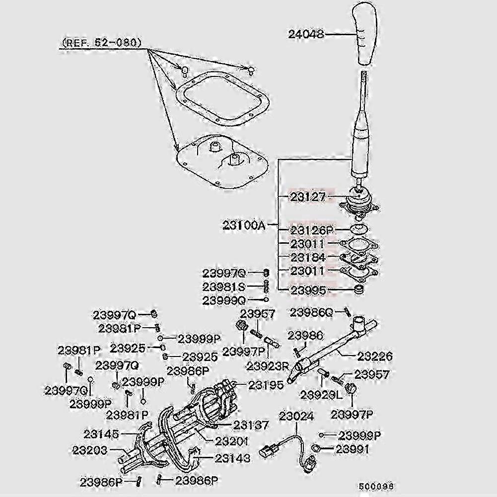 Heavy-Duty Transfer Case Shifter Level