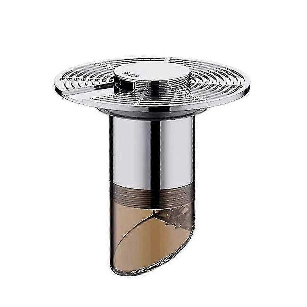 Fine-Mesh Auto-Seal Bathroom Drain