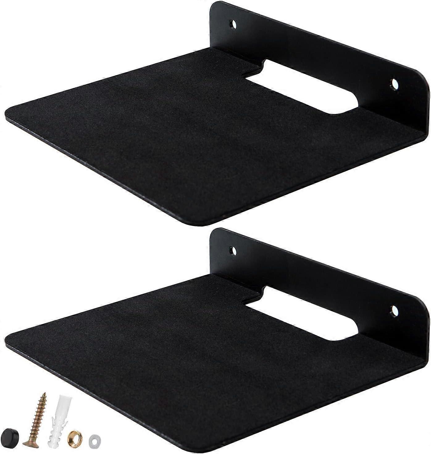 Small wall-mounted storage rack, Bluetooth speaker wall-mounted storage rack, 2-pack
