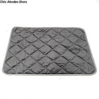 Practical Anti-Slip Self-Heating Dog Pad Thermal Folding Pet Sleeping Blankets Cozy Soft Kennel Mat for Cats and Dogs