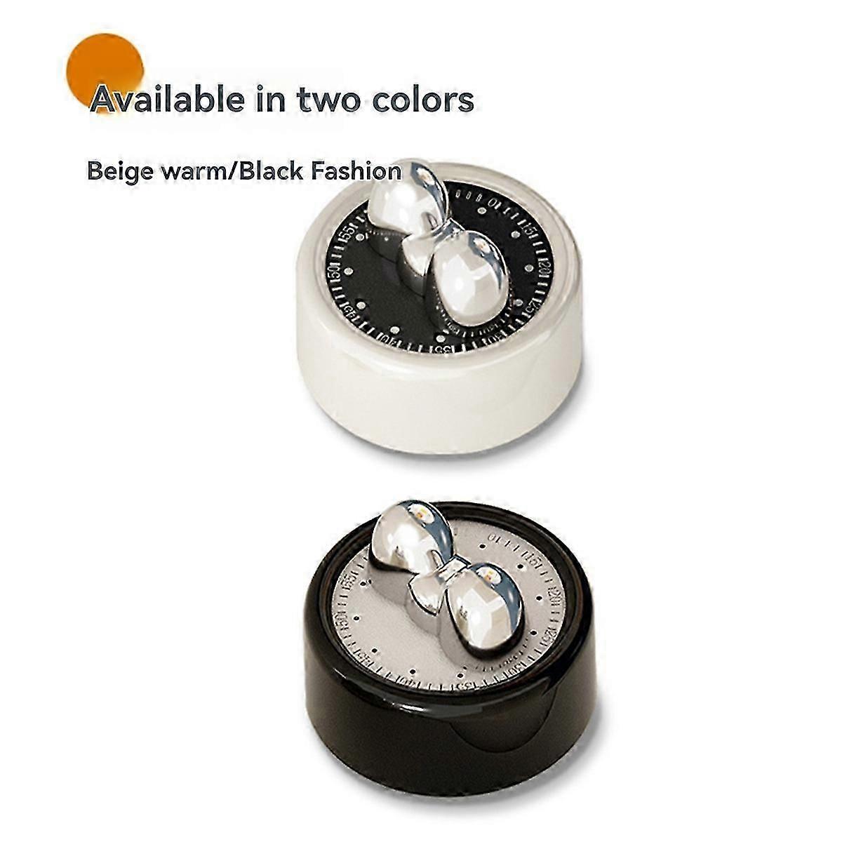 Mini Visual Kitchen Timer Magnetic Mechanical Timer Kitchen Countdown Cooking Baking Alarm Clock