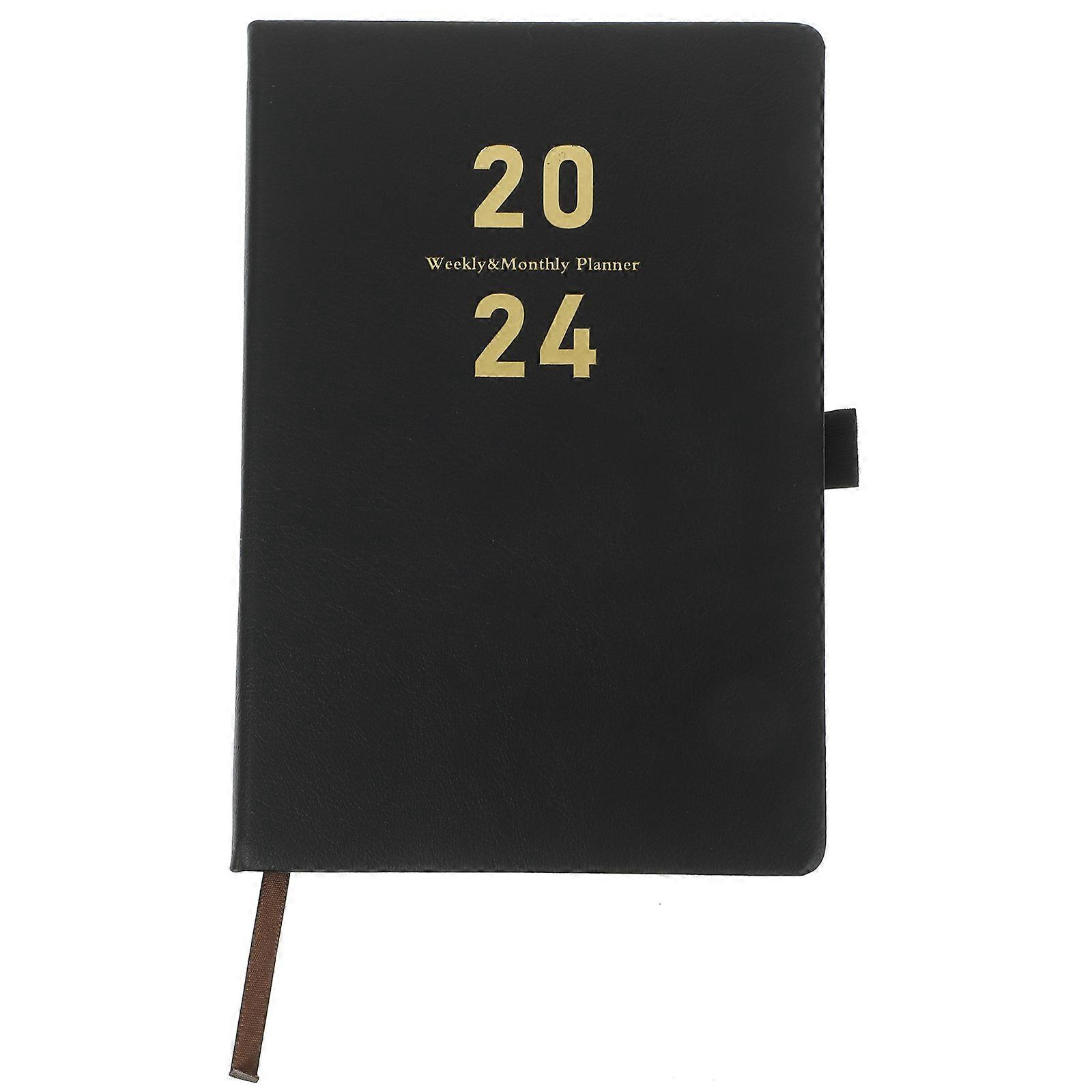 Efficient Planner Date Notepad Weekly Plan Pad for Scheduling Work 2024