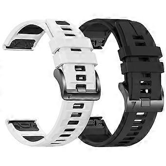Watch Band 26mm Quick Fit Replacement Strap Compatible with Garmin Fenix 7X Fenix 8 6X 5X Tactix 7 Pro