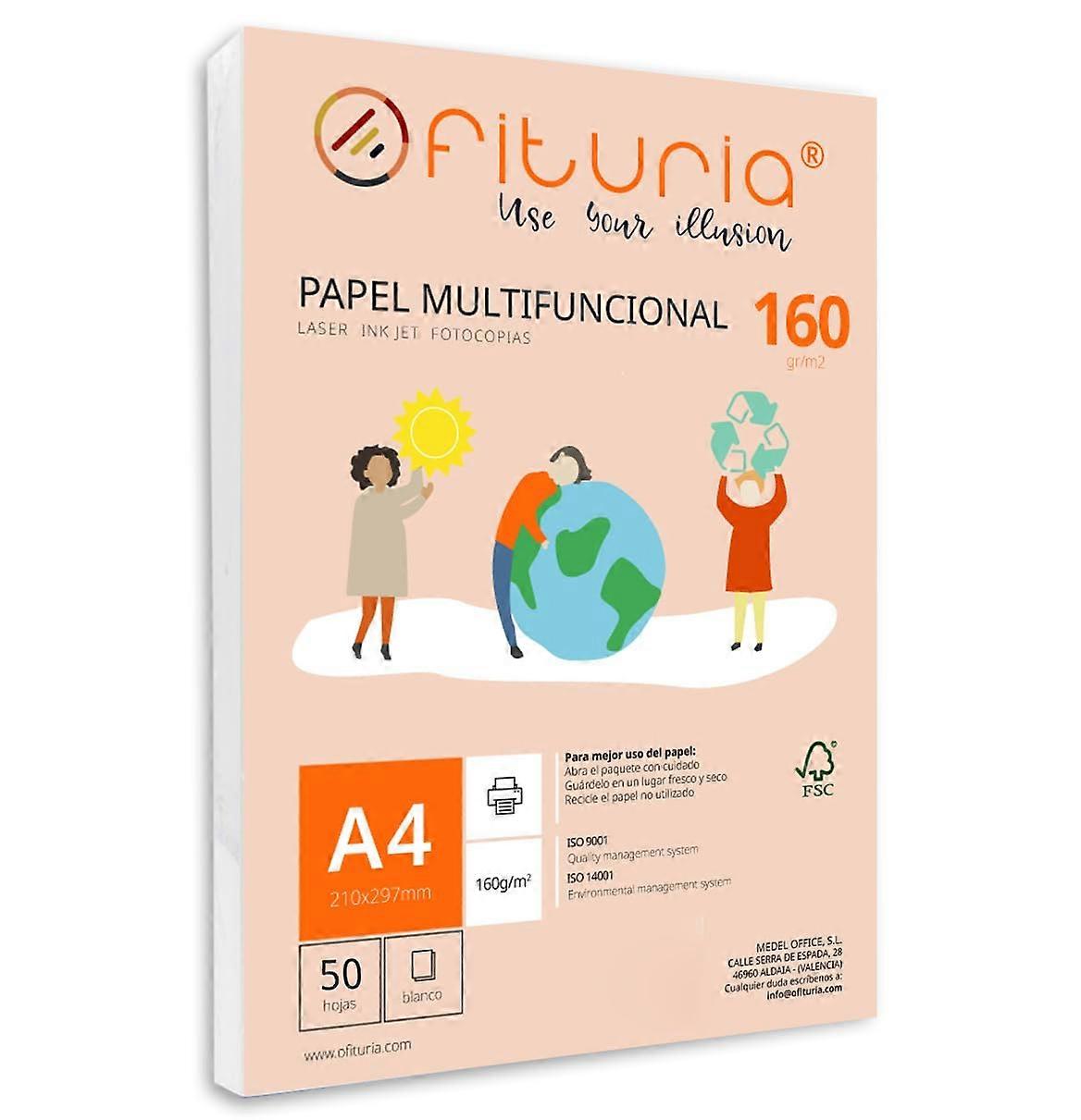 Papier A4, 160 g, wit multifunctioneel printerpapier