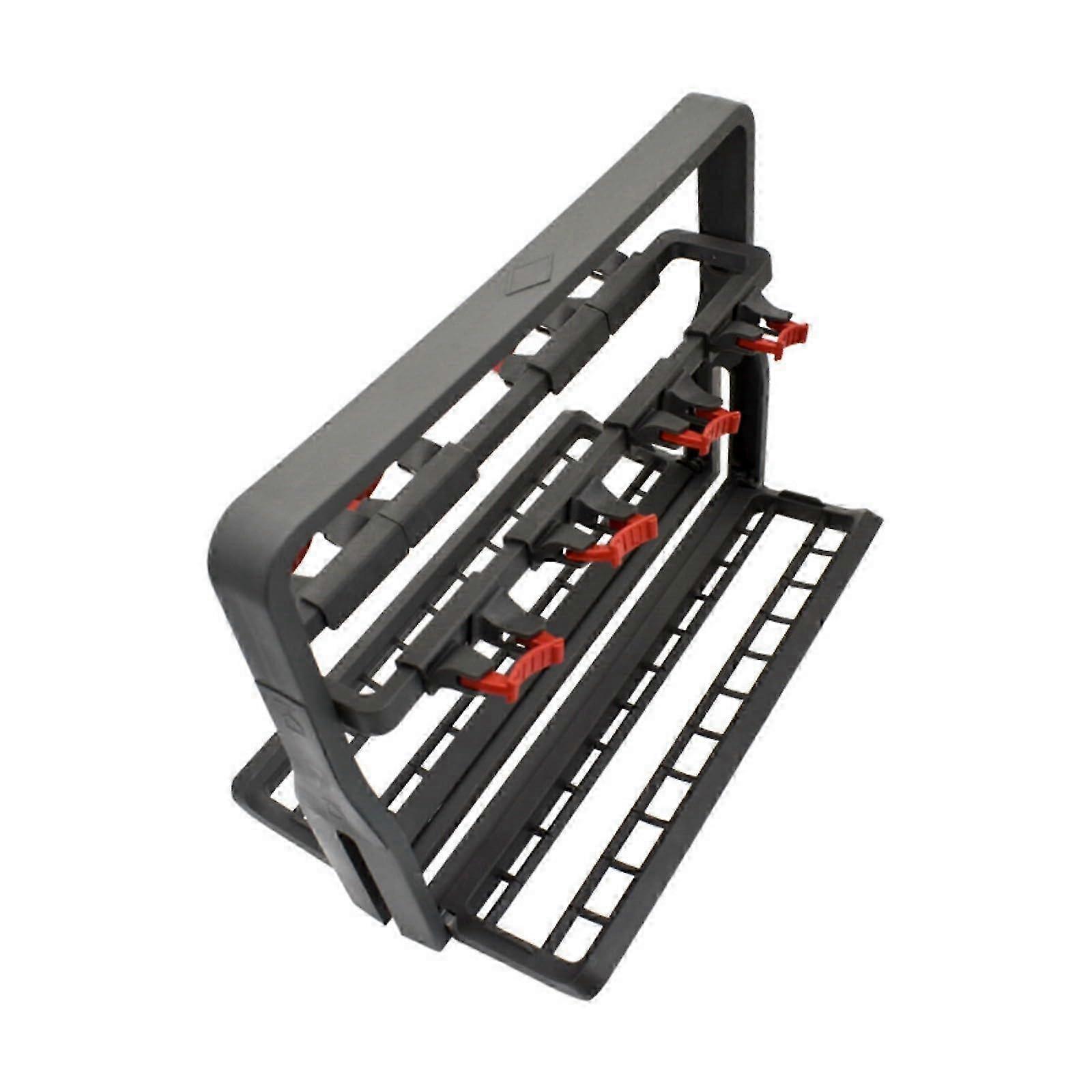 Soft-Grip Adjustable Glass Dishwasher Rack