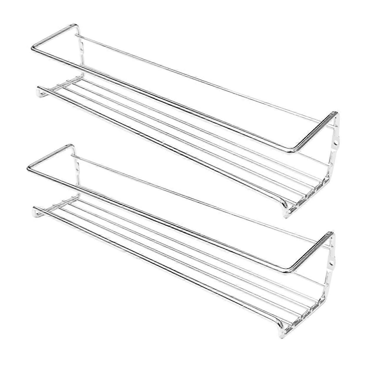 Strong No-Drill Kitchen Spice Shelf