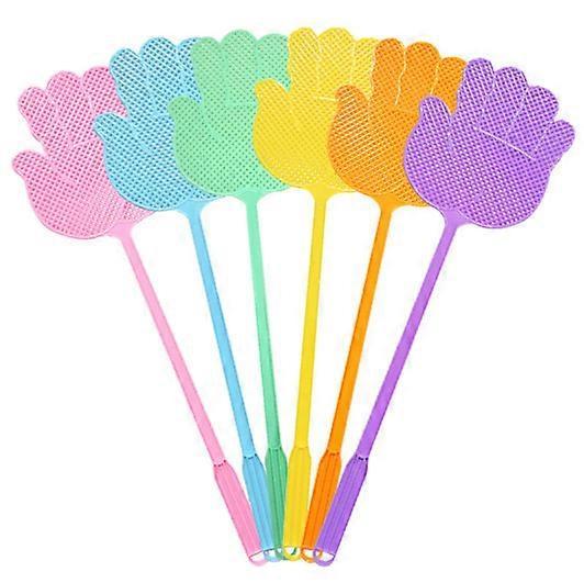 Thick Long-Handle Fly Swatter Pack