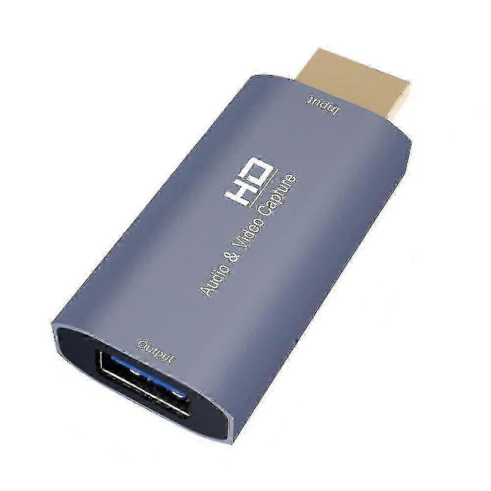 Aluminium HDMI Capture Card USB Powered