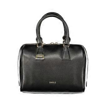 Furla Black Leather Women Bag