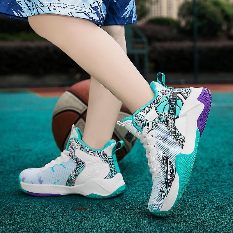 Scarpe da basket per bambini Sneakers traspiranti Scarpe casual