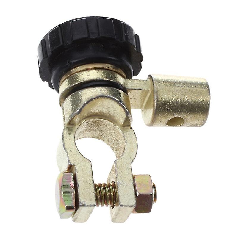 2 Pack Car Battery Isolator Switch Top Post Battery Terminal Link Switch Battery Master Disconnect Switch Power Cut Off Kill Switch For Marine Boat