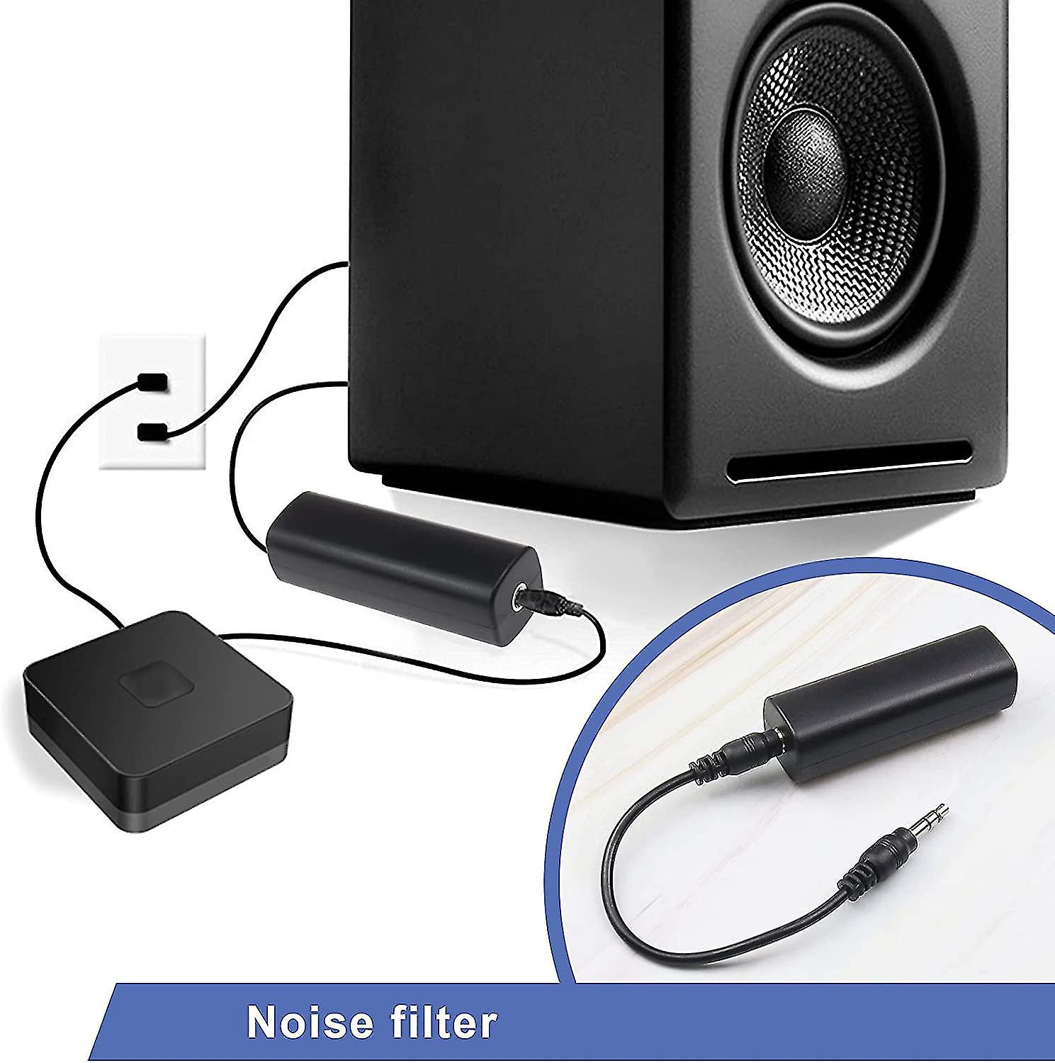 Ground Loop Noise Isolator For Car Audio/home Stereo System Eliminate