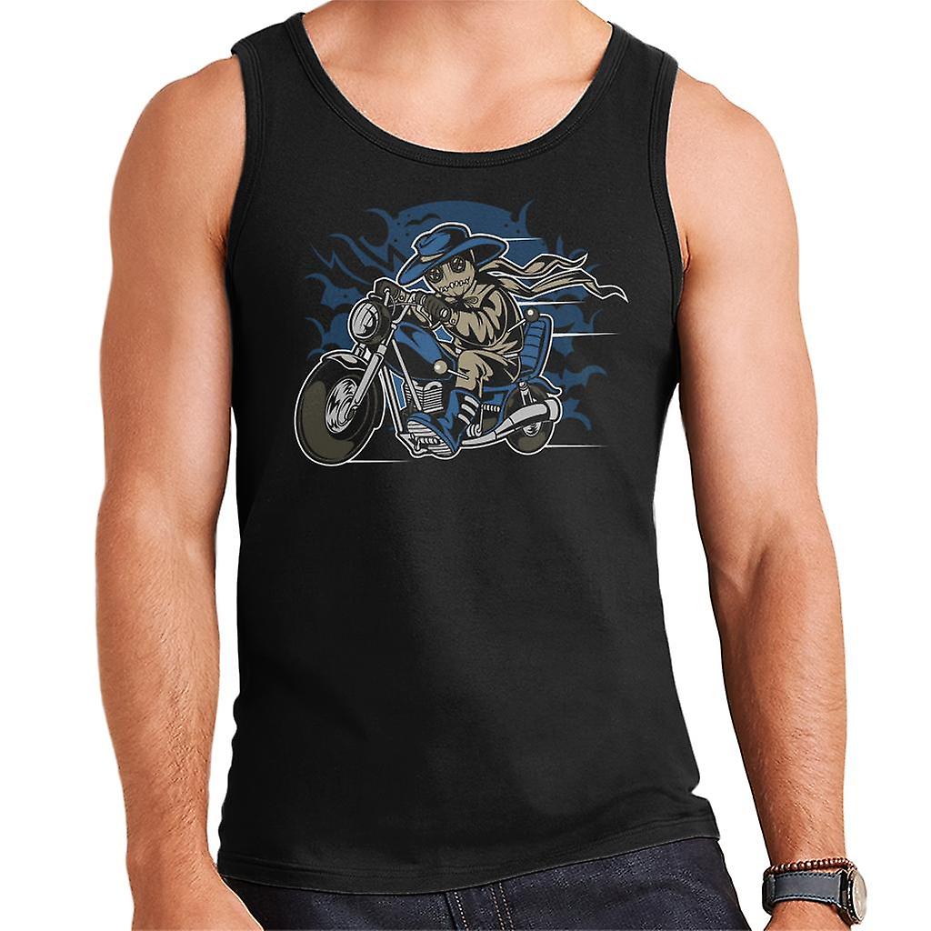 Voodoo-Puppe Biker Herren Weste