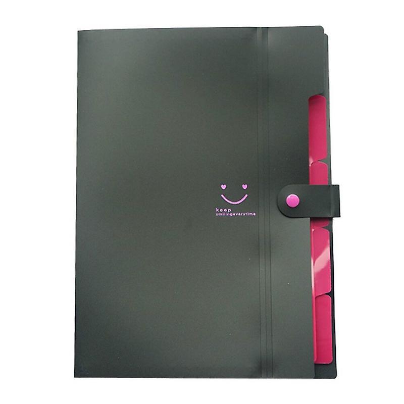 Smiling Face Multi-layer File Folder