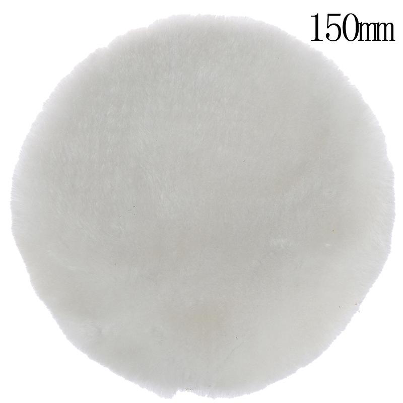 3''-7" Artificial Wool Buffing Pad Car Detailing Polishing Backing Buffer Useful