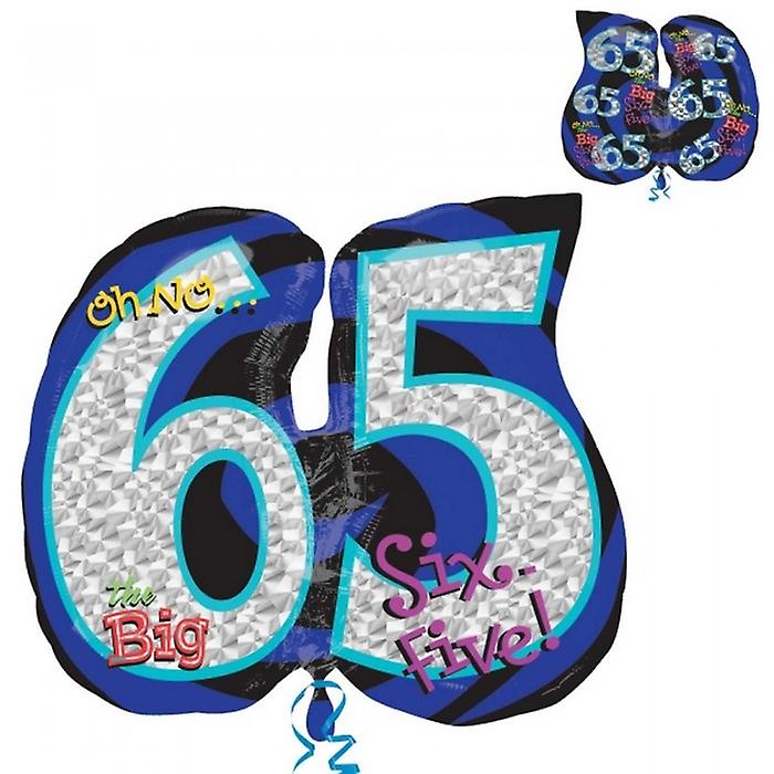 Amscan Supershape Oh No 65th Birthday Foil Balloon
