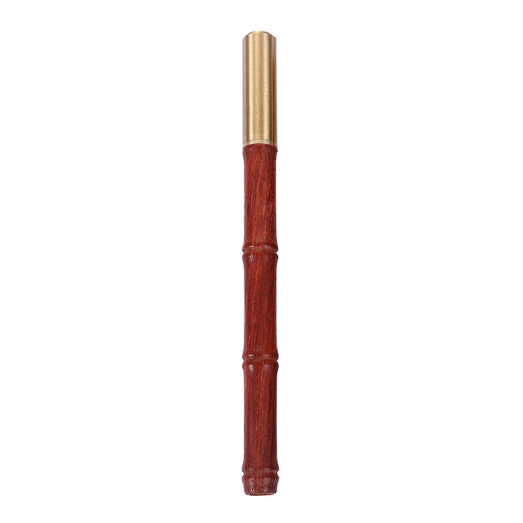 Μπαμπού Υπογραφή Pen Ορείχαλκος Καπάκι Business Signature Pen Guest Pen