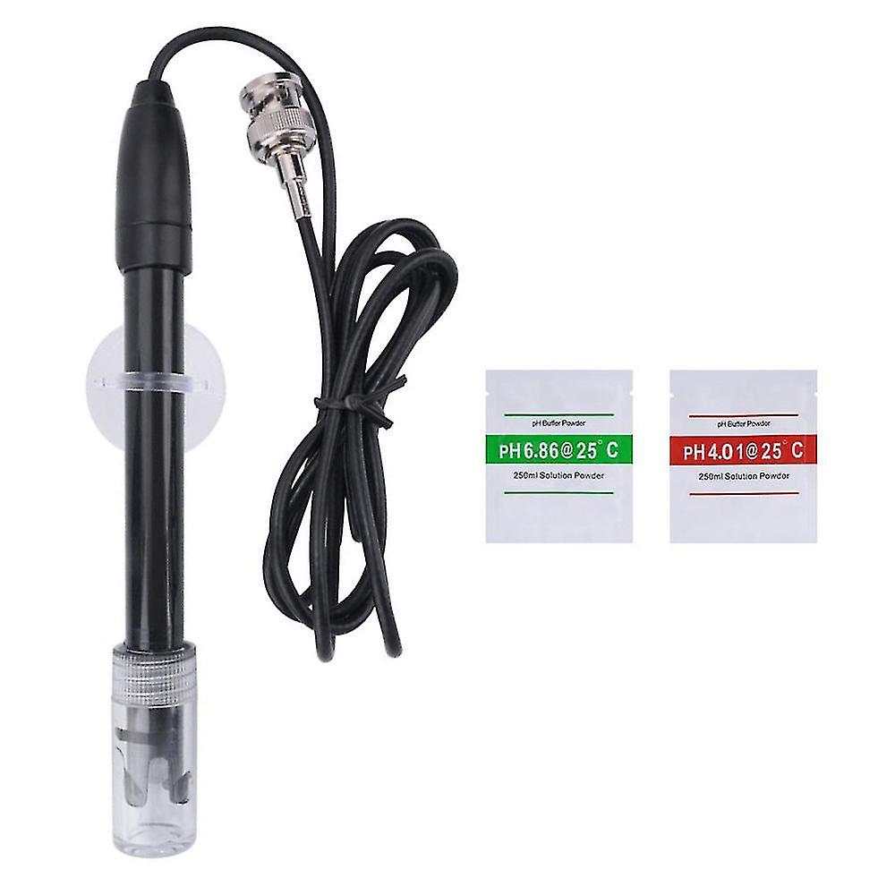 Ph Replacement Probe Aquarium Hydroponic Laboratory Electrode Ph Meter Potential Test Bnc Q9 Connec