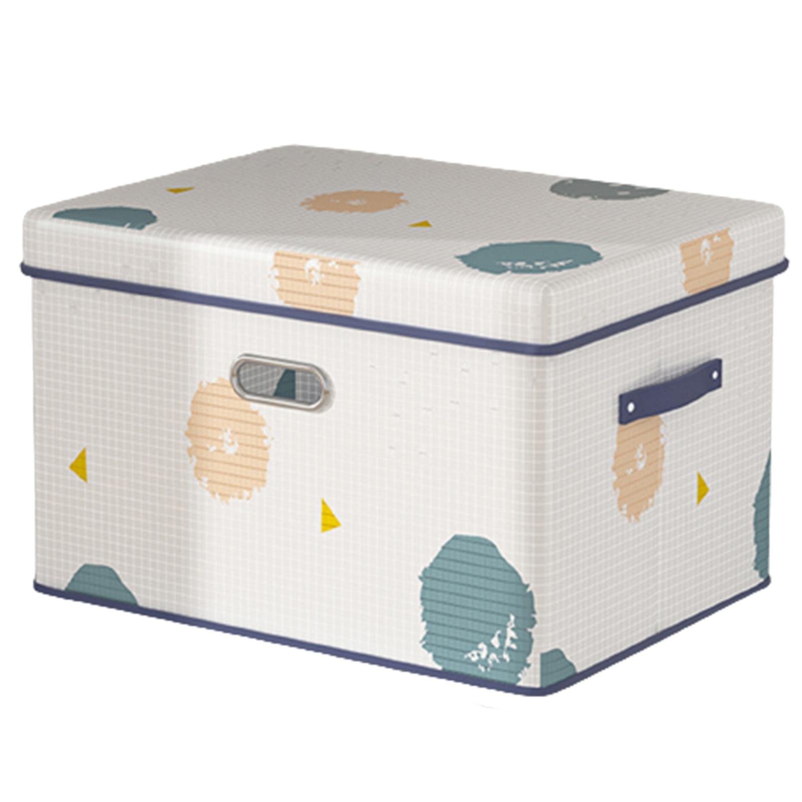 Foldable Clothes Organize Box With Flip-top Lid Storage Box