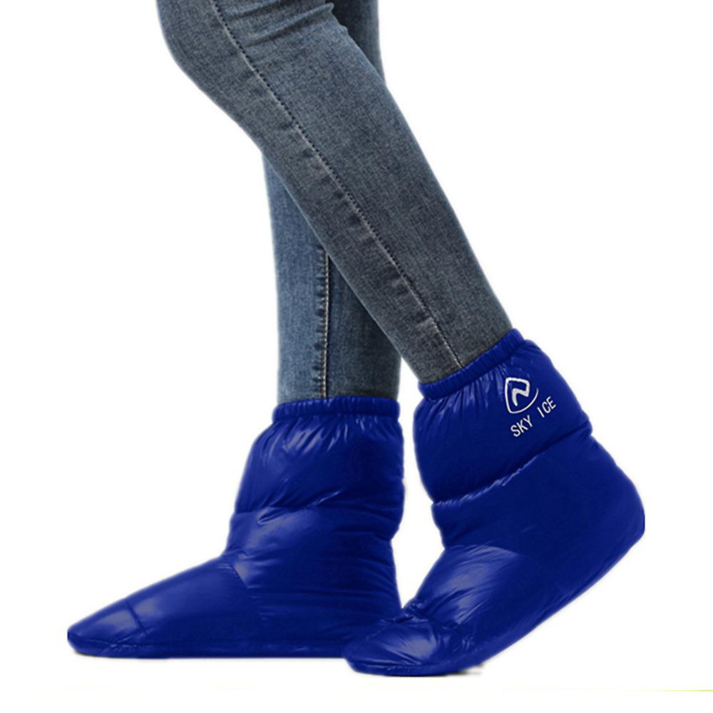 Hiver chaud Duck Down Slippers Bottes