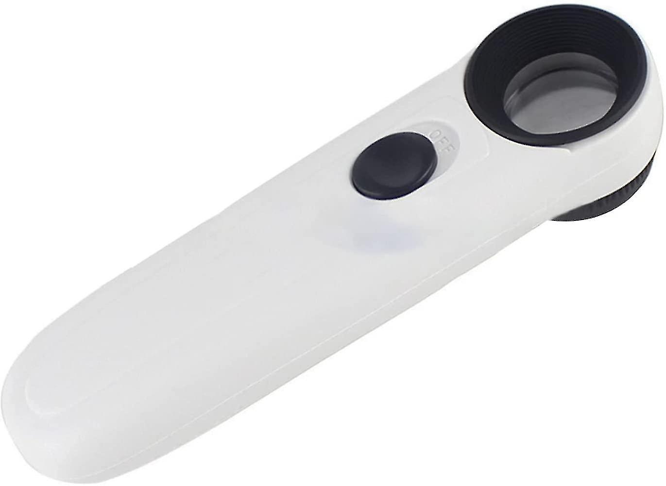 Portable Reading Magnifier With Dual Light For Inspection Jewelry Coins Coins Insects Rocks Crosswor
