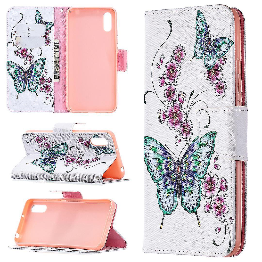 Case For Xiaomi Redmi 9a Pattern Flora Butterfly