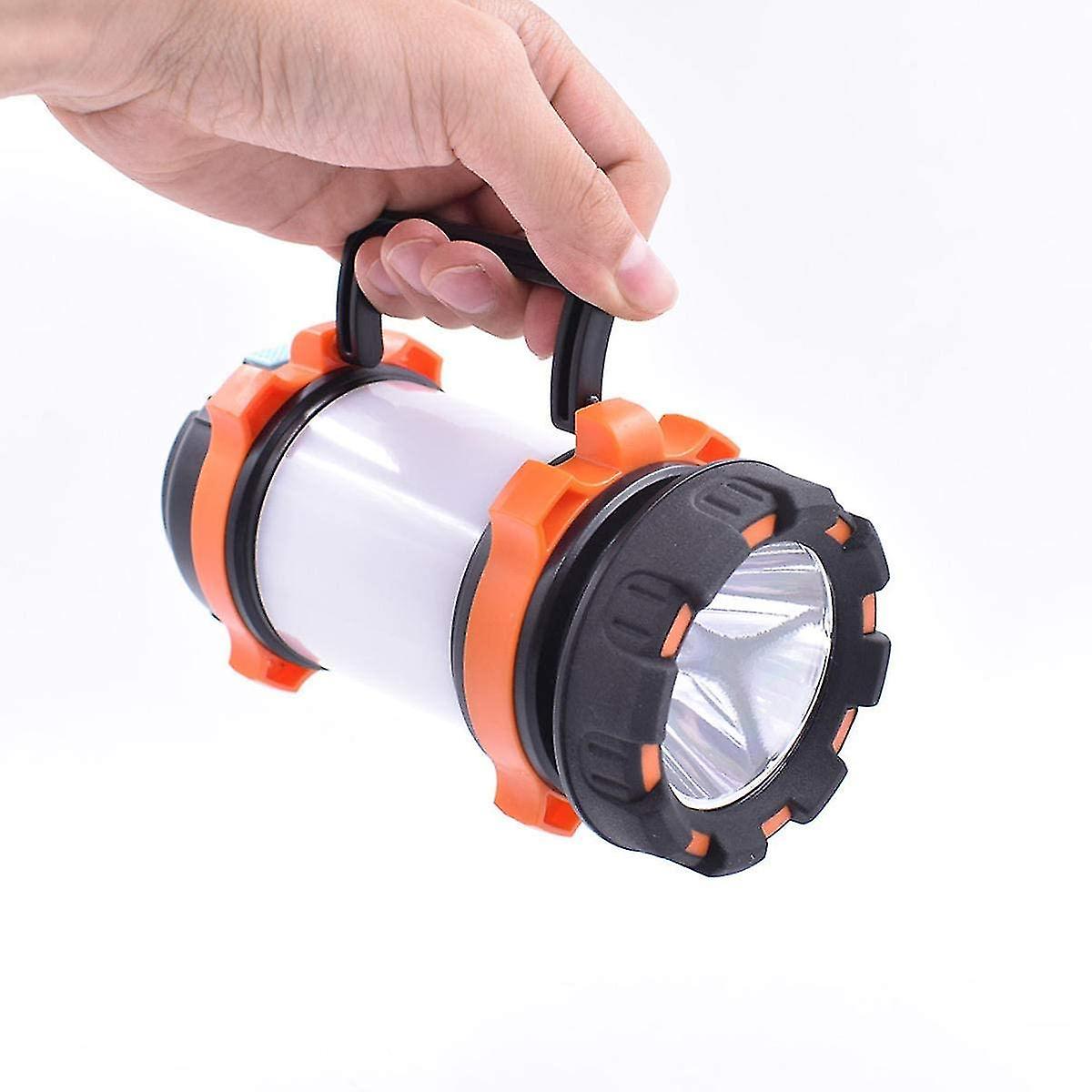 Led Flashlight Torch Lantern Light Le Bivouac Usb Rechargeable Usb Charger Worklight Raincoat 0908 (