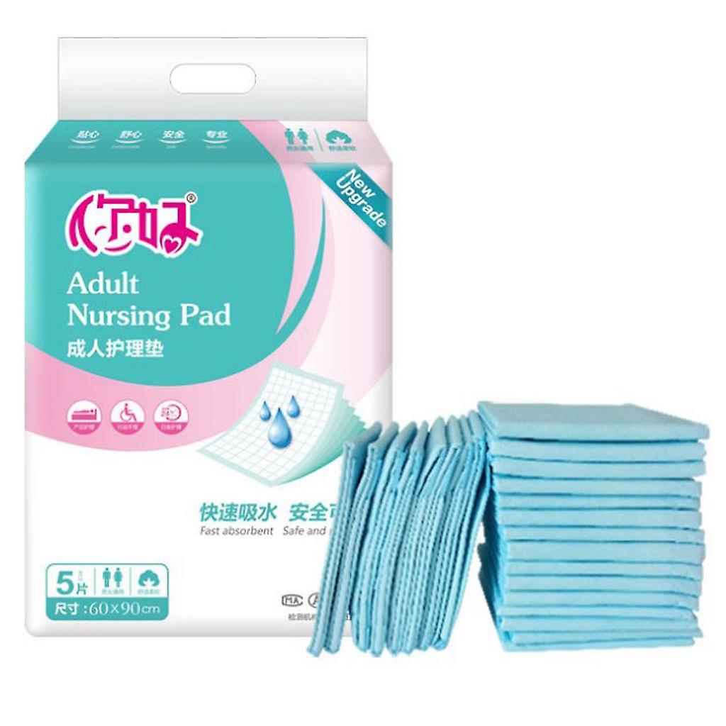 5 Pieces Disposable Underpad Incontinence Pads Absorbent Sheet Protector