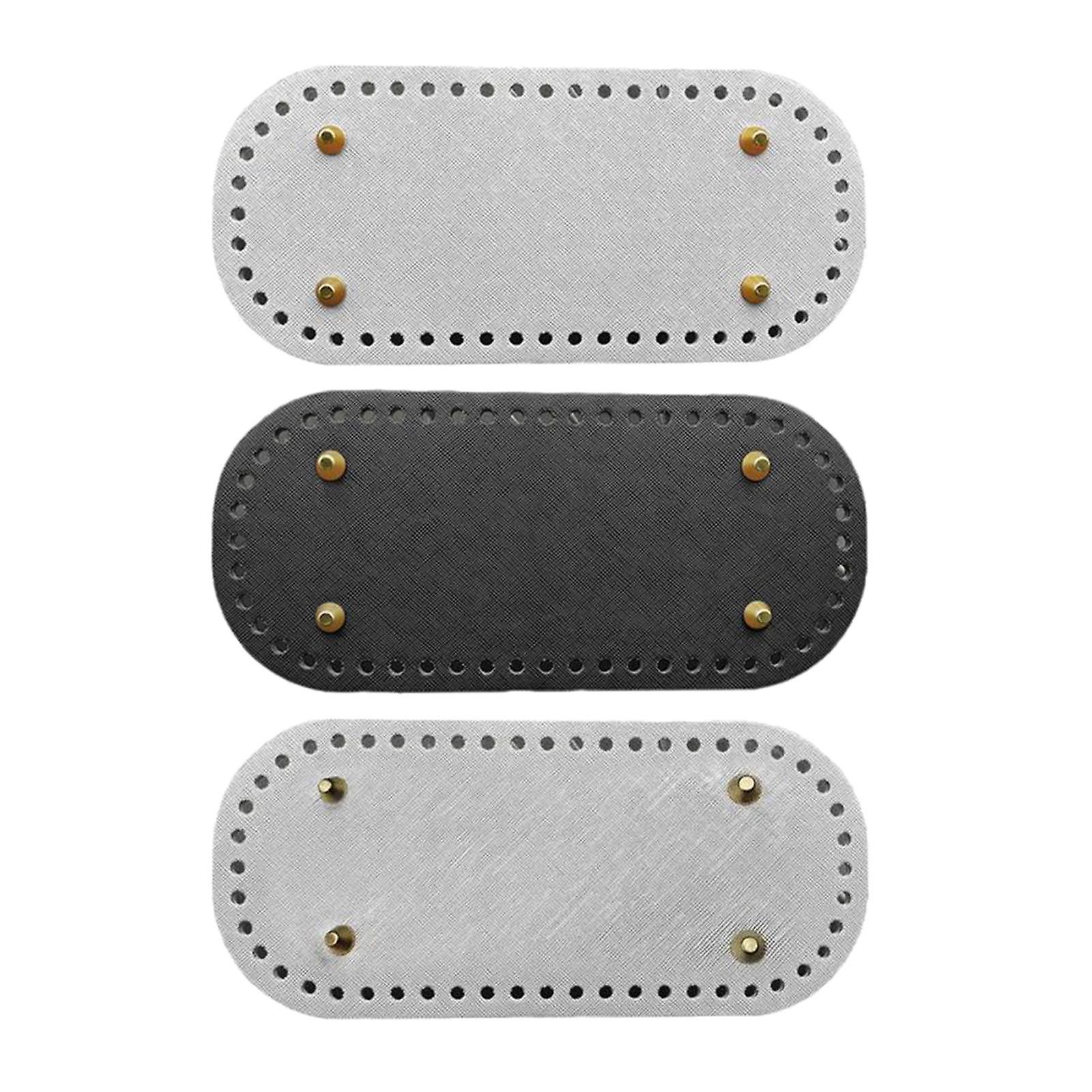 Bags Bottom Mat Pad Insert Base Purse Making  Black Deep Gray Silver