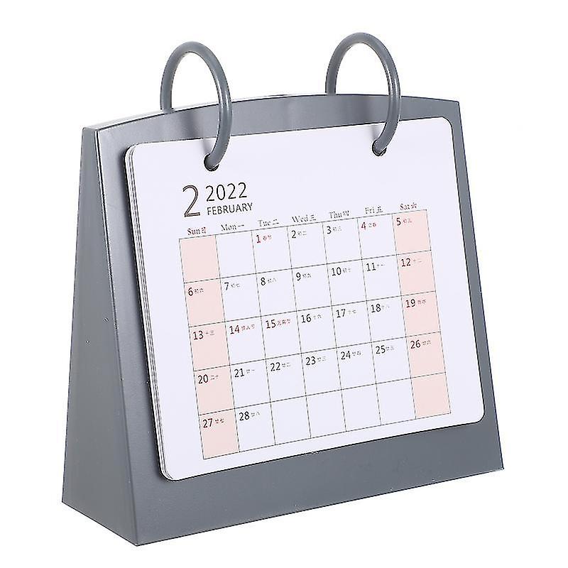 1pc Delicate Durable Convenient Practical Table Calendar Desktop Calendar Table Decor For Home