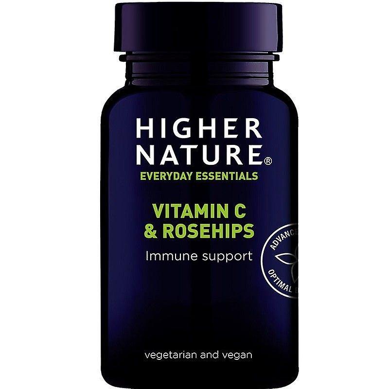 Higher Nature Vitamin C & Rose Hips Vegan Tabs 180 (RC1180)