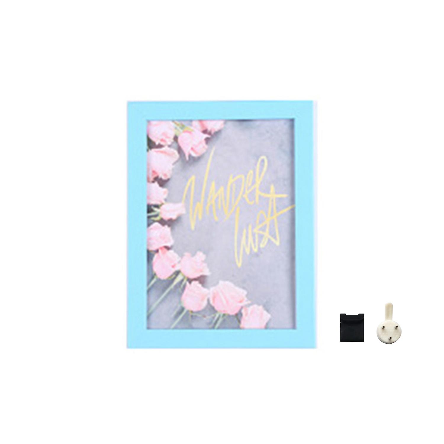 1 Set 5 Inch Photo Frame Patchwork Waterproof Thickened Decorative Foam Wall Hanging Photo Display F