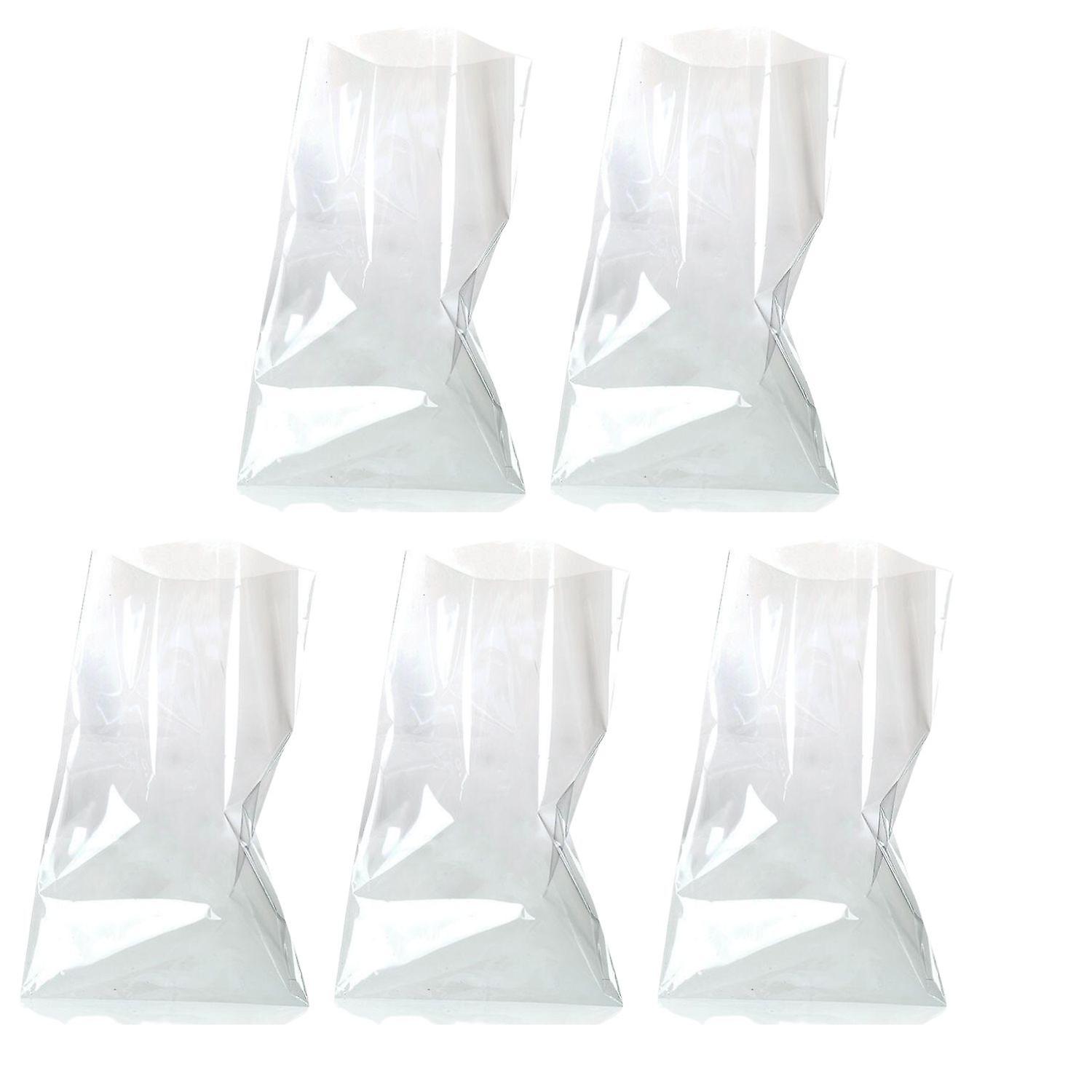 50 transparent food bags 19 x 11 cm