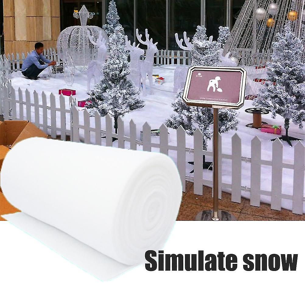 Christmas Snow Cover Blanket Artificial Cotton Blanket for Christmas Tree Skirts Backdrop Decorations