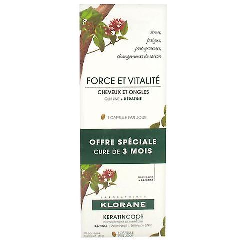 Klorane Keratin Caps 3 x 30 Capsules