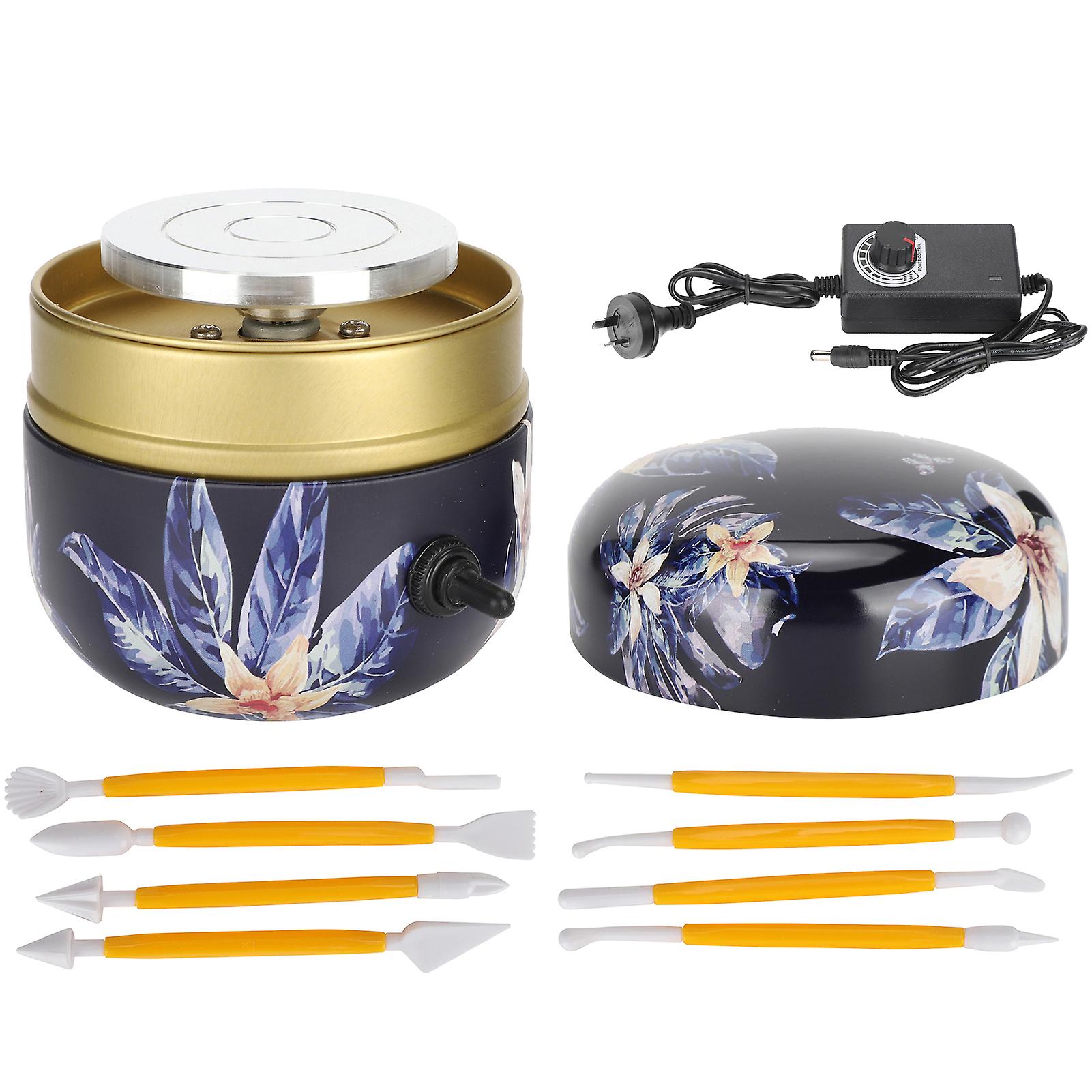 Potter's Wheel Mini Electric Pottery Ceramic Machine Children's Manual DIY Tool