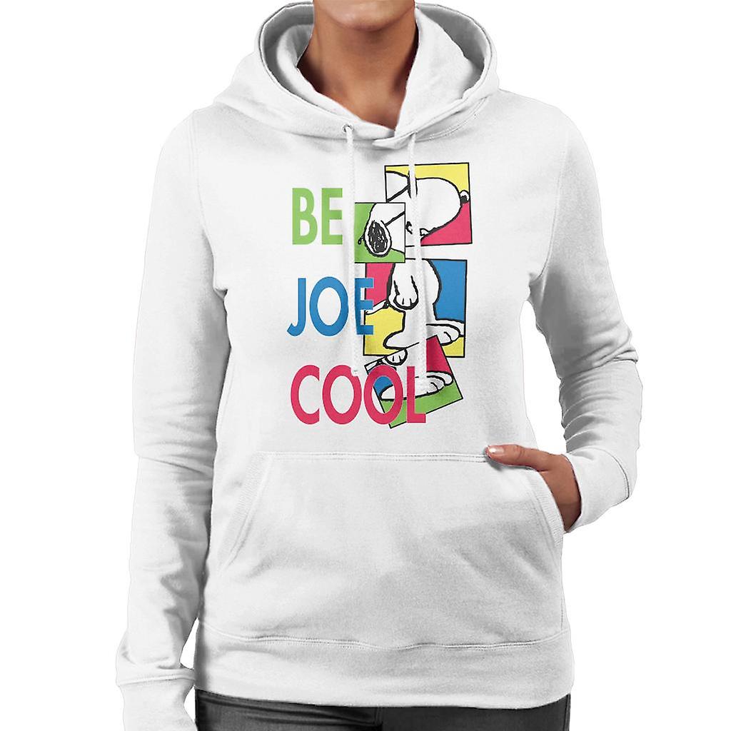 Peanuts Snoopy Be Joe Cool Women's Hooded Sweatshirt