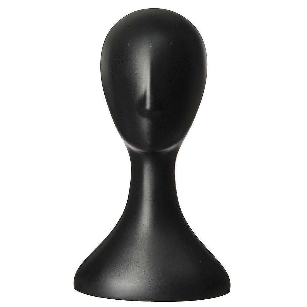 Head Model Fadeless Smooth Surface Plastic Abstract Mannequin Head Wig Hair Display Stand for Professional Use