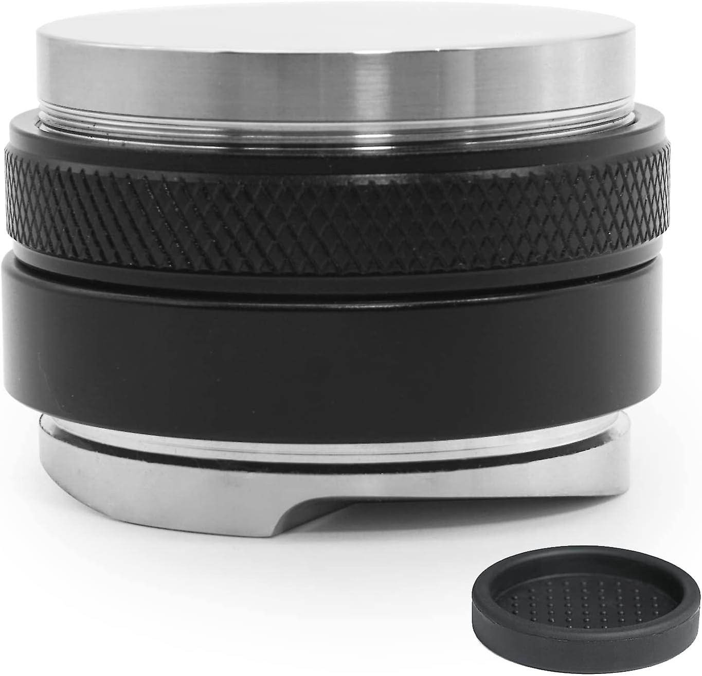 Coffee Distributor & Tamper 51mm Dual Head 2 in 1 Coffee Leveler Tool Espresso Distribution Tool and