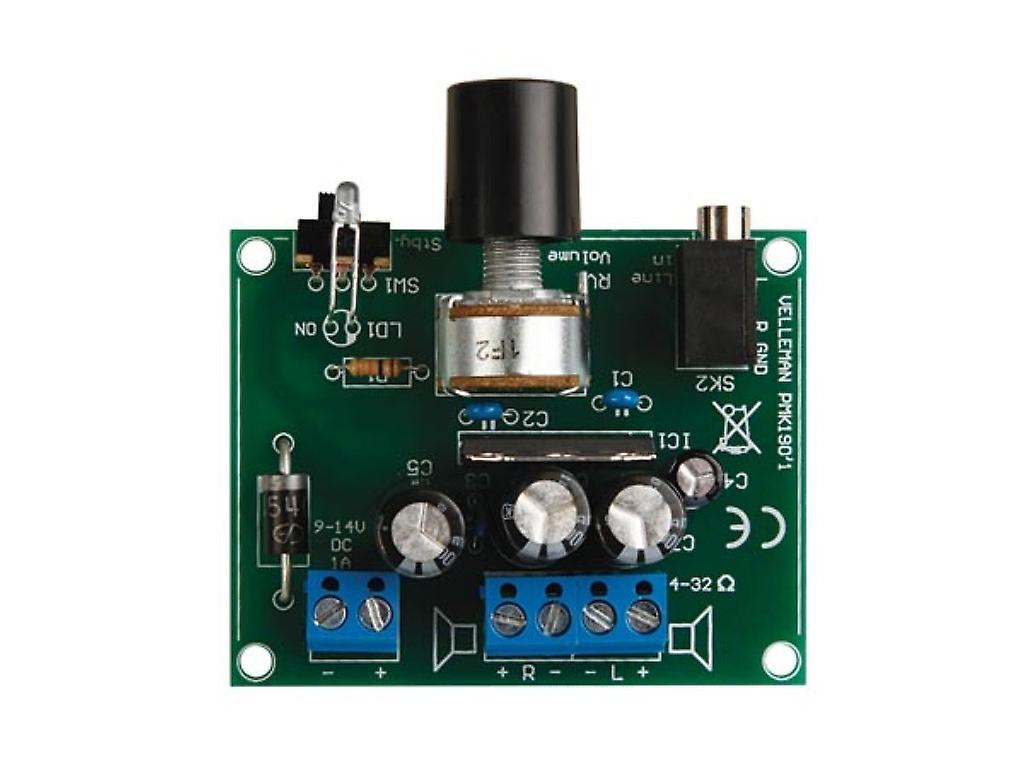 2X5W amplifier for mp3 player