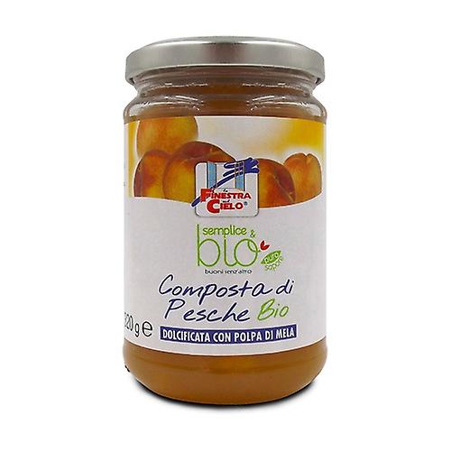 Simple & organic compote of peaches 320 g