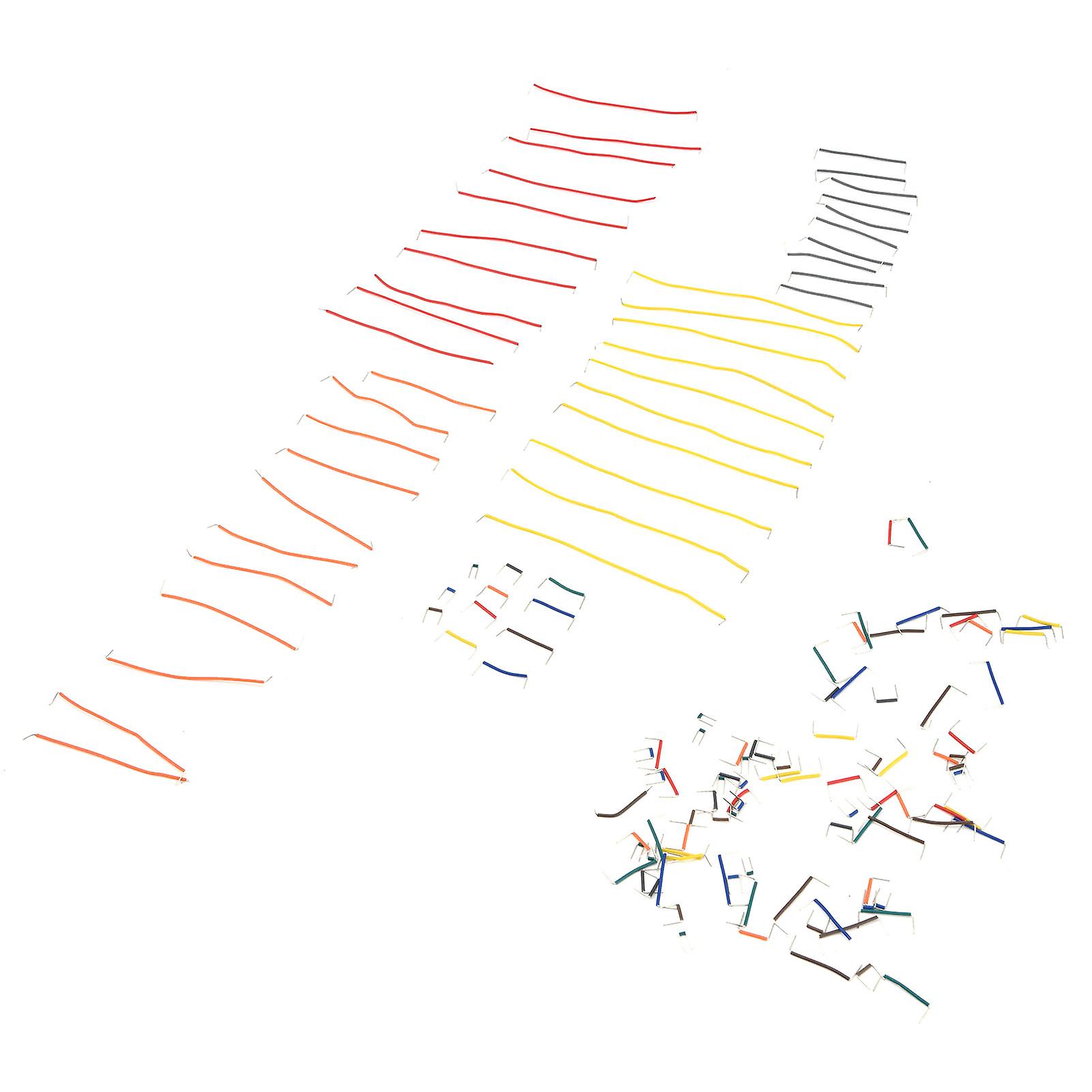 140Pcs Jumper Wire Kit Breadboard Circuit Board Pin Expansion Cable Electronic Component
