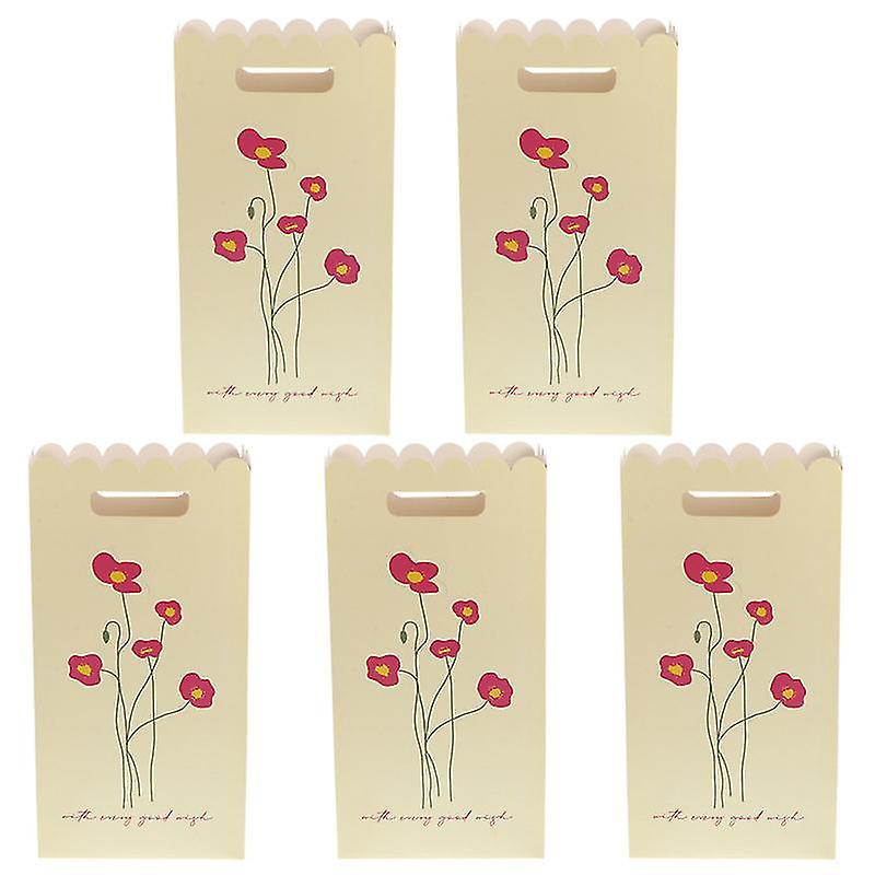 5pcs Presents Floral Gift Boxes