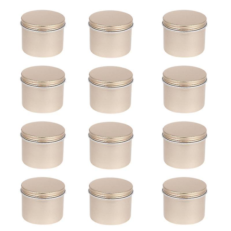 12pcs Aluminum Cream Jar