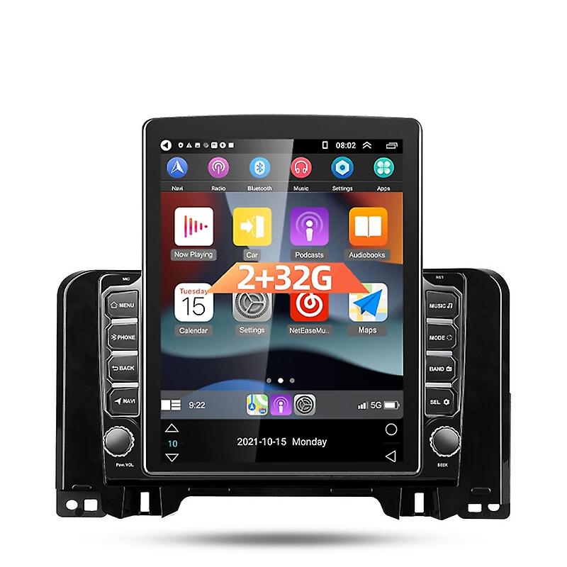 For Citroen C3 2022-2023 Car Radio Multimedia GPS Navigation Stereo Carplay For Tesla Style 9.7 Inch
