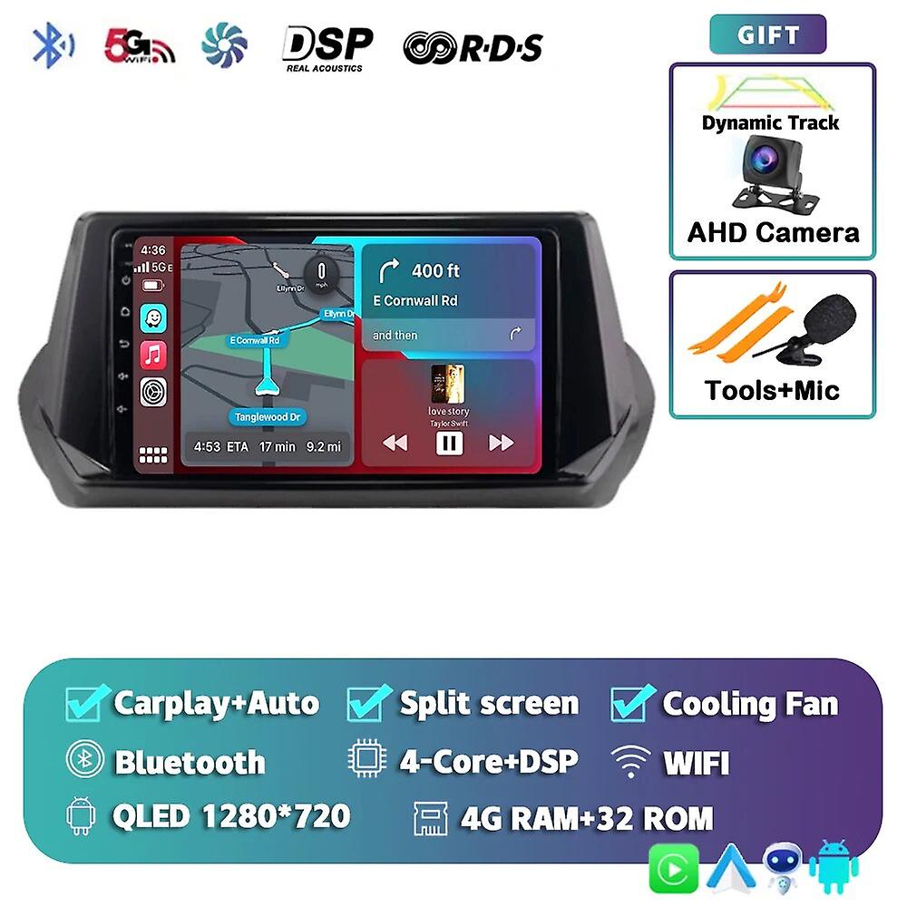 Android13 For Peugeot 2008 Ii 2 2019 2020 2021 Car Radio Multimedia Video Player Navigation Gps No 2din Dvd Wireless Carplay Dsp