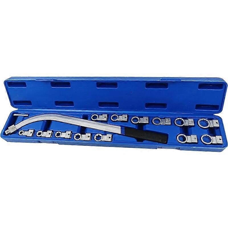 Car engine belt adjustment wrench 15~piece set of special tools for pulleys Idler belt tension wrench Auto repair kit UNKU66006