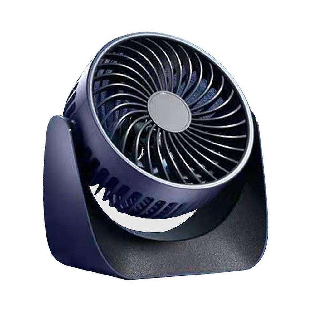 Small USB Desk Fan, Desktop Table Cooling Fan, Strong Wind, Quiet Personal Little Fan