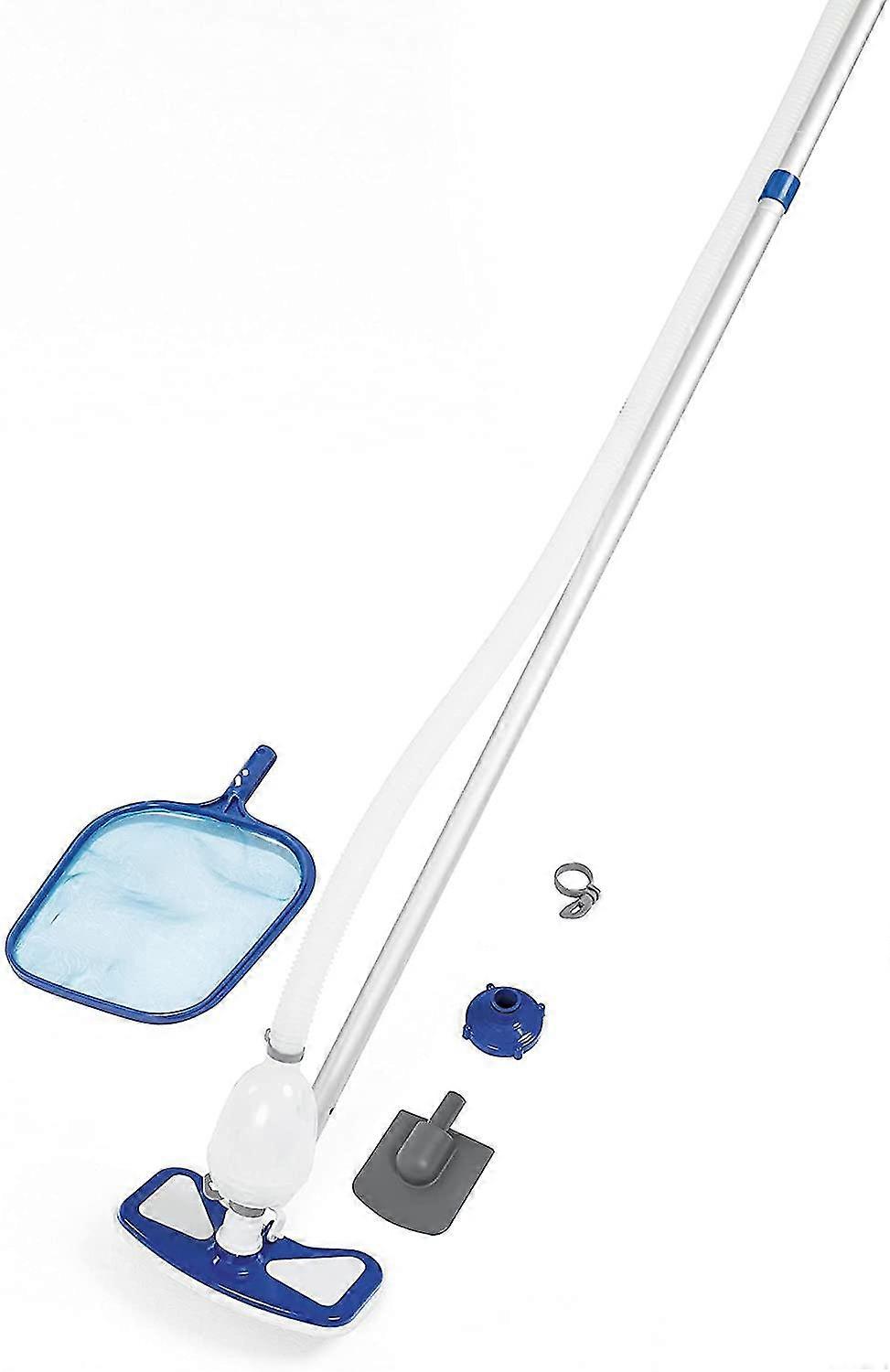 Pool Vacuum Cleaner + Landing Net, Telescopic Handle 279 Cm